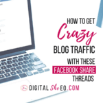 Increase Blog Traffic On Facebook Share Threads